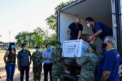 CHACO RECIBIÓ 9.600 DOSIS DEL SEGUNDO COMPONENTE