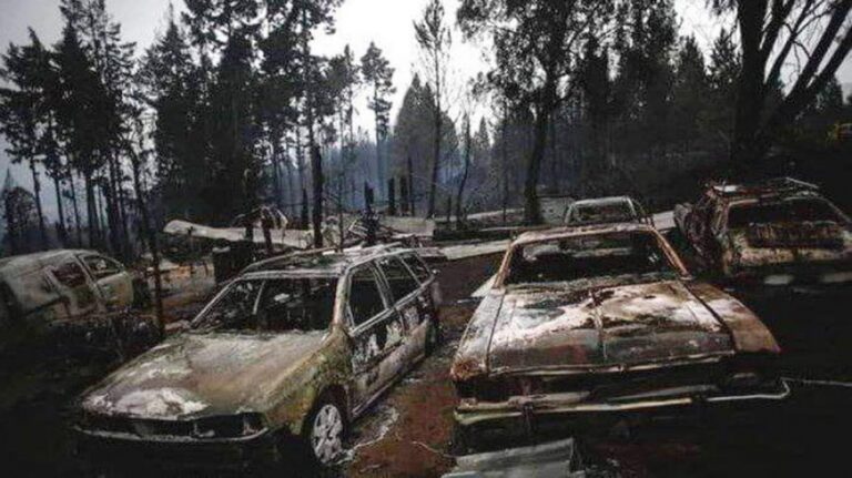 Un muerto y tres pobladores con quemaduras graves por el incendio en la Comarca Andina