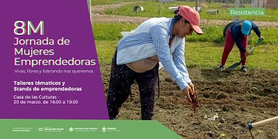 ESTE SÁBADO SE REALIZARÁ LA JORNADA «MUJERES EMPRENDEDORAS»