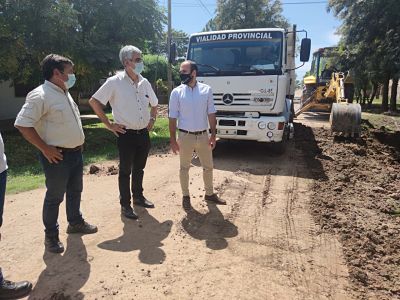 EL GOBIERNO PROVINCIAL INICIÓ LAS OBRAS