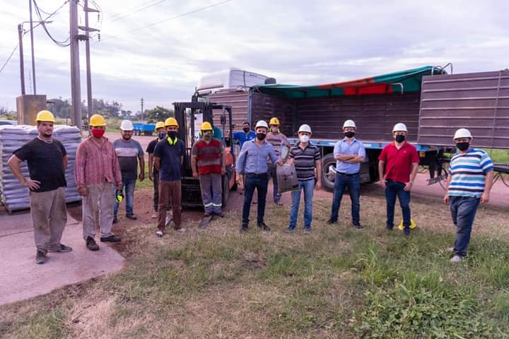 PLAZA: PRIMER EQUIPO COMPLETO DE PELLETS DE ASERRÍN