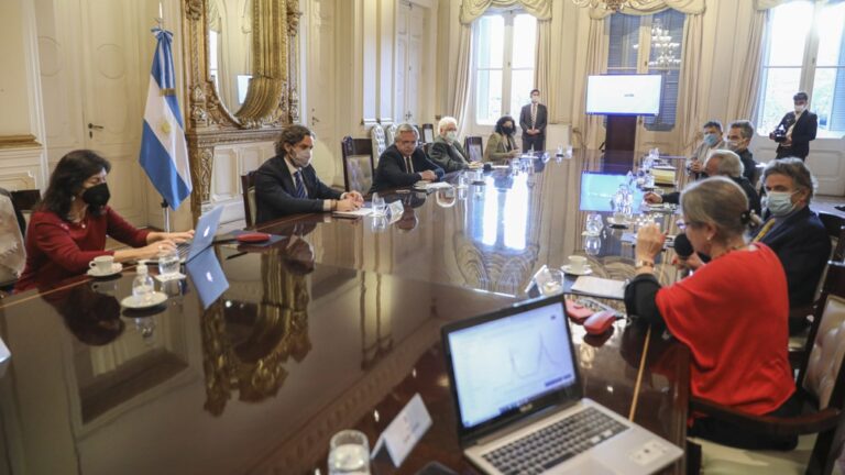 El Gobierno convocó al Comité de Expertos para esta tarde a Casa Rosada