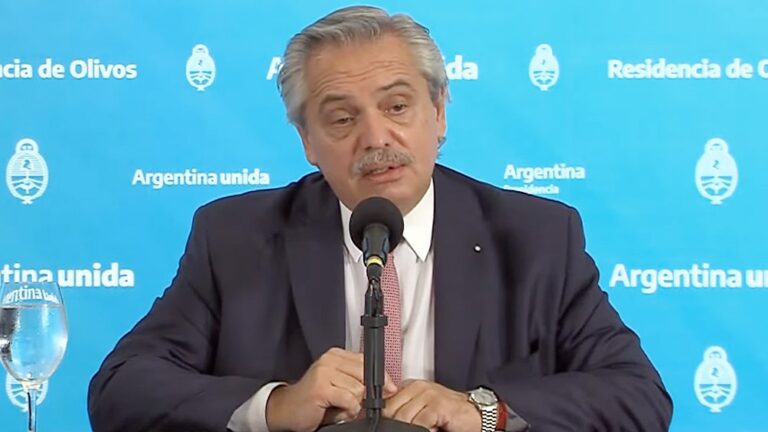 Alberto Fernández: «Queremos reducir drásticamente