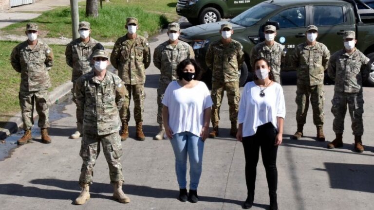 Las Fuerzas Armadas realizan apoyo sanitario y logístico ante la pandemia
