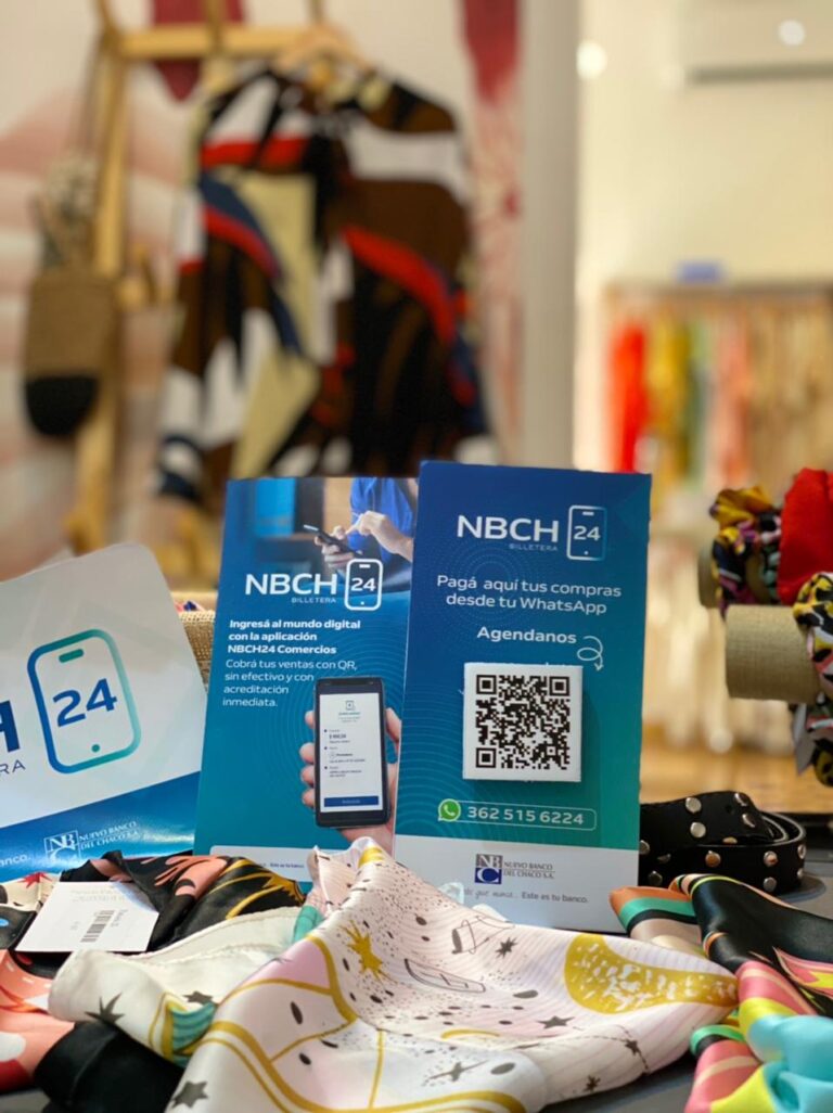 Con NBCH24 Billetera, comercios de toda la provincia pueden vender