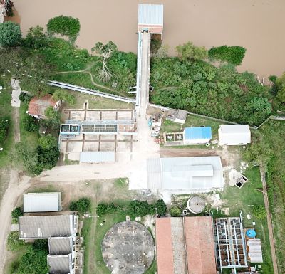 BAJANTE DEL PARANÁ: SAMEEP GARANTIZA LA POTABILIZACIÓN