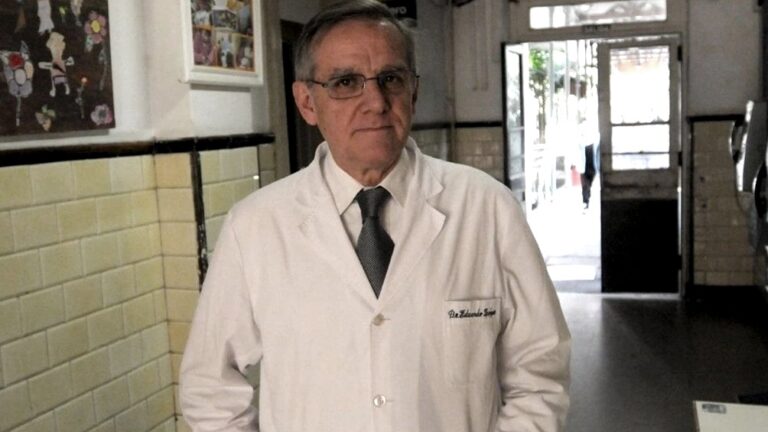 El médico Eduardo López contrajo coronavirus