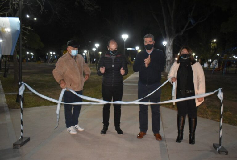 EN GENERAL SAN MARTÍN, CAPITANICH INAUGURÓ LAS REFACCIONES