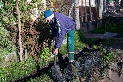 SANEAMIENTO AMBIENTAL: EL EQUIPO HÁBITAT CONTINÚA RECUPERANDO