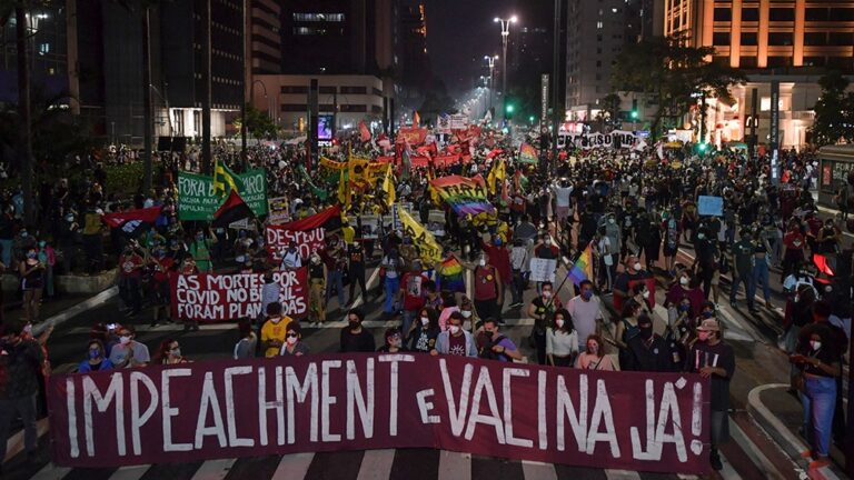 Bolsonaro recibió los mayores cacerolazos de su gestión