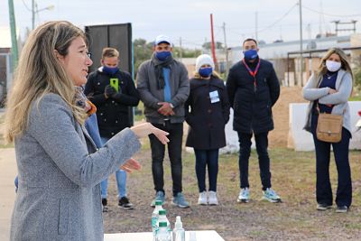 EL GOBIERNO Y VECINOS DE LA RUBITA ACUERDAN INICIO DE OBRA