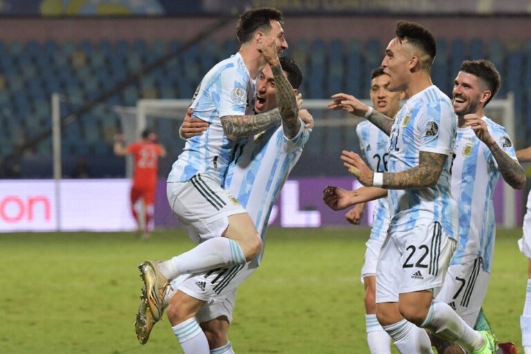 Copa América: Argentina derrotó 3-0 a Ecuador se metió en las semfinales