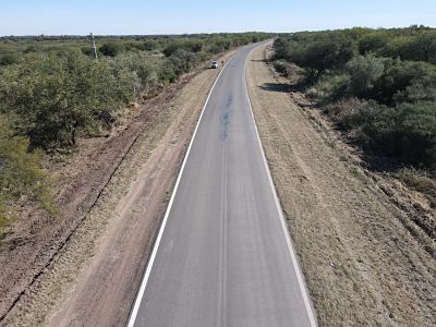 VIALIDAD PROVINCIAL REALIZA TRABAJOS DE MANTENIMIENTO EN LA RUTA 95