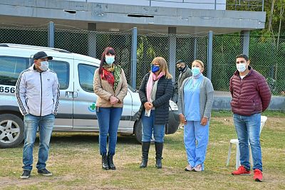 SALUD PÚBLICA ACERCÓ A DOMICILIO LA VACUNA CONTRA COVID-19