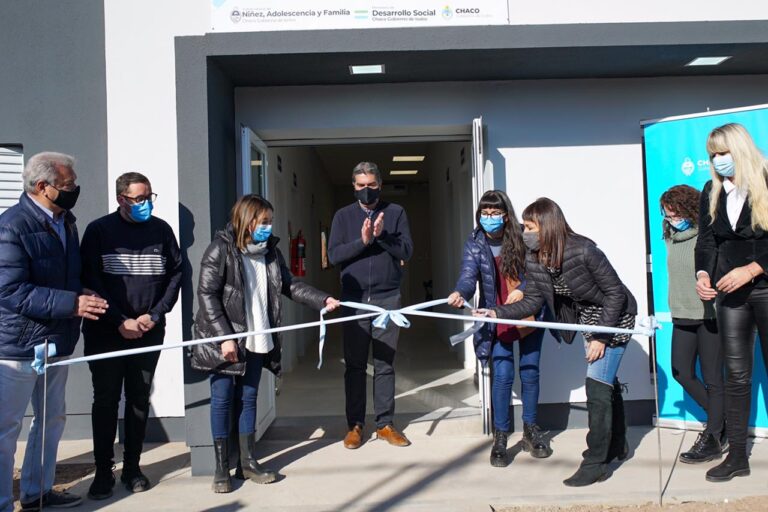 SÁENZ PEÑA: EL GOBERNADOR INAUGURÓ EL CENTRO DE REHABILITACIÓN AMBULATORIO