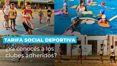 TARIFA SOCIAL DEPORTIVA: SON 22 LOS CLUBES PROVINCIALES ADHERIDOS