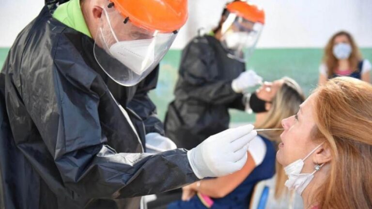 Murieron 161 personas y hubo 6.994 nuevos contagios de coronavirus en el país