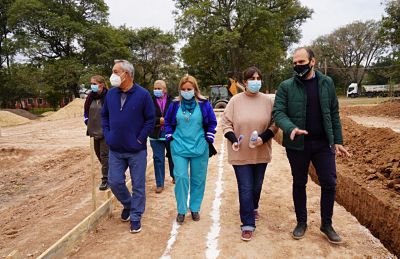 SALUD PÚBLICA CONSTATÓ LAS OBRAS DE AMPLIACIÓN DEL HOSPITAL DE GENERAL SAN MARTÍN