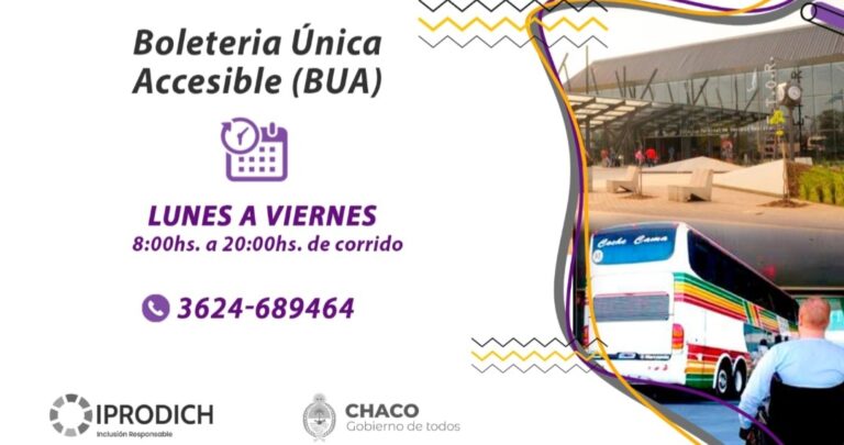 IPRODICH: DÍAS, HORARIOS Y CONTACTOS DE LA «BOLETERÍA ÚNICA