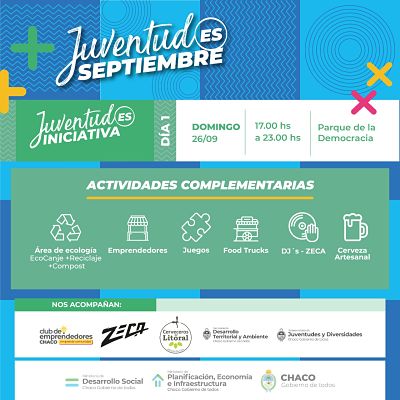 ESTE DOMINGO LLEGA EL GRAN FESTIVAL «JUVENTUD ES INICIATIVA