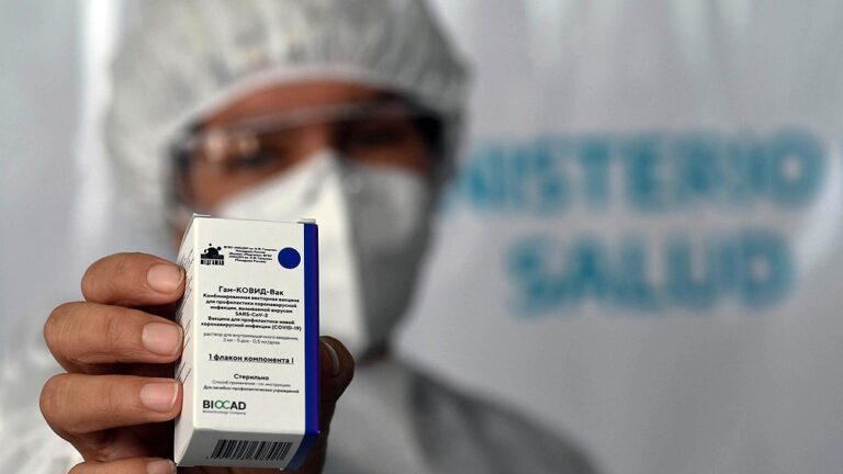 Rusia produjo hasta la fecha más de 70 millones de vacunas