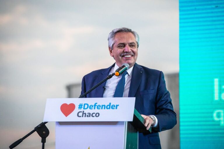 FRENTE DE TODOS-ALBERTO FERNÁNDEZ: “LA ARGENTINA QUE NECESITAMOS ES LA DE ESTE CHACO PUJANTE”