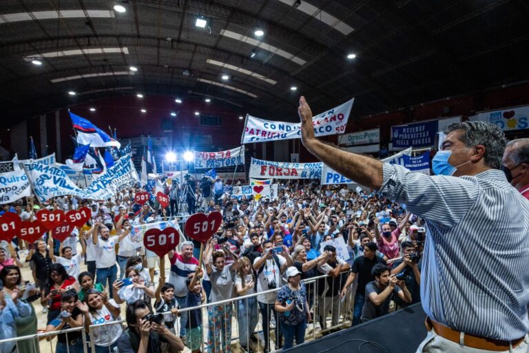 ACTOS DE CIERRE-Capitanich en Villa Ángela: “El 14 de noviembre hay dos modelos en pugna y nosotros estamos del lado que construye el bienestar del pueblo”