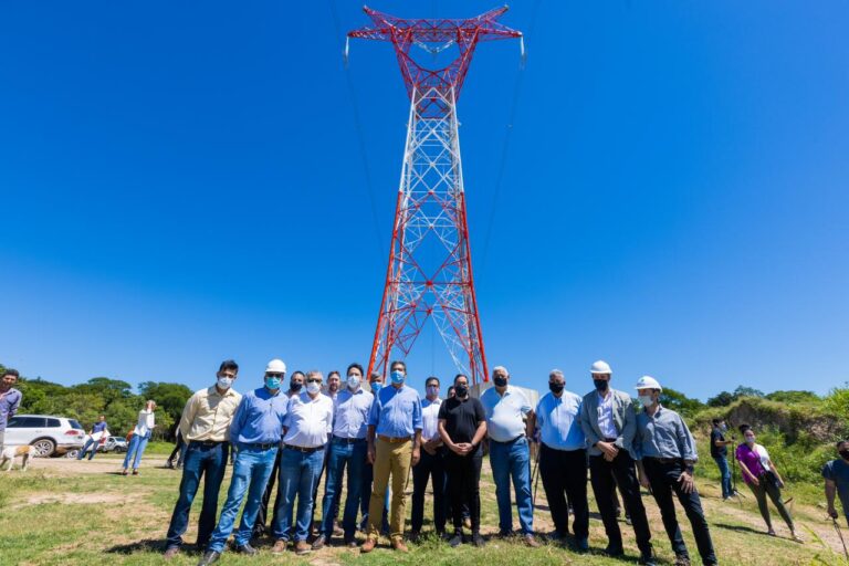 LA MEGAOBRA DE ALTA TENSIÓN «RINCÓN SANTA MARÍA-PUERTO BASTIANI» ESTARÁ ENERGIZADA EN ENERO