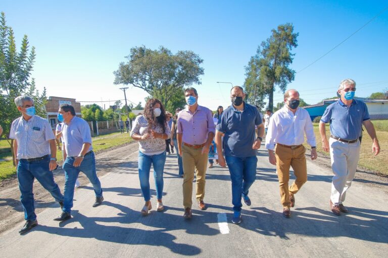 CAPITANICH INAUGURÓ EL ACCESO A COLONIA BARANDA