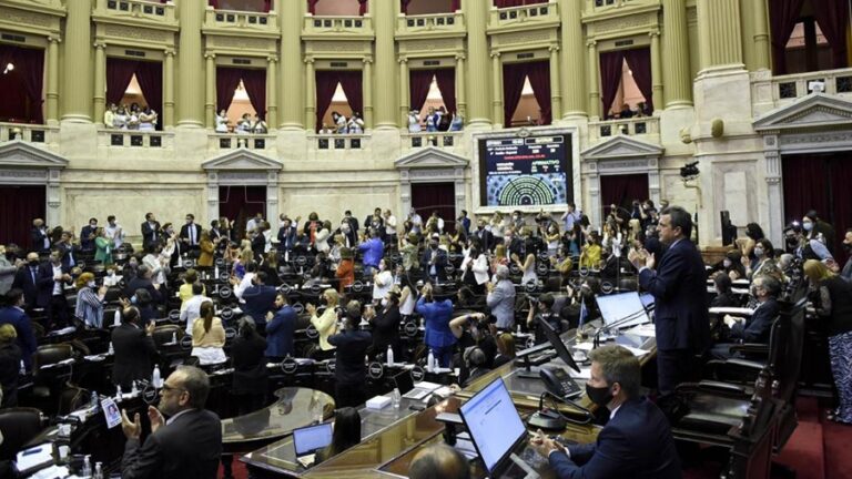 Congreso tratamiento del Presupuesto 2022