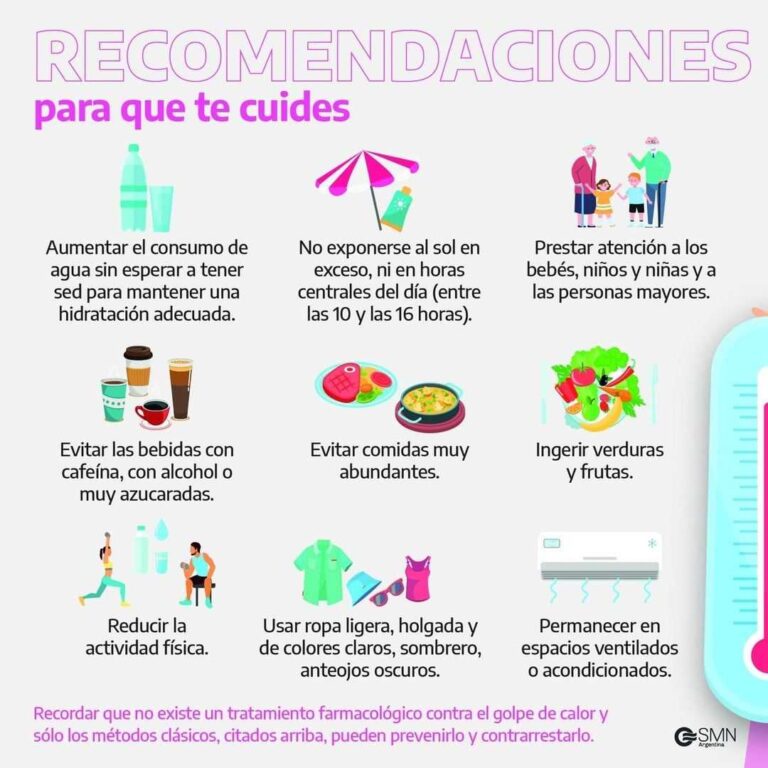 El calor no afloja: recomendaciones y respuestas a preguntas frecuentes