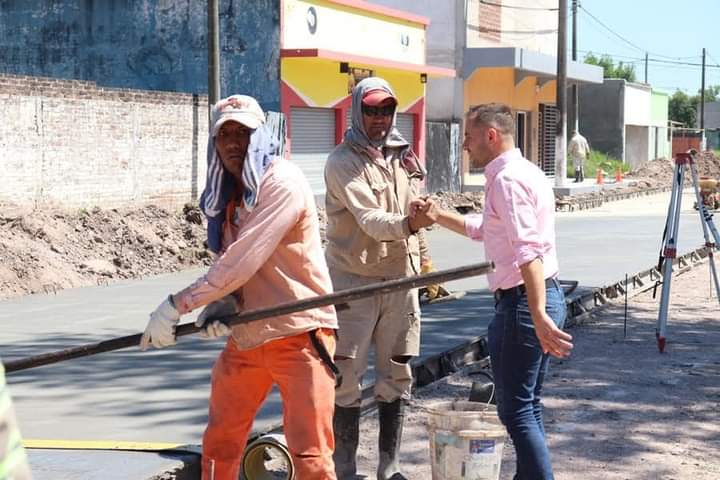 PLAZA: GRAN AVANCE DE LA OBRA DE ENSANCHAMIENTO