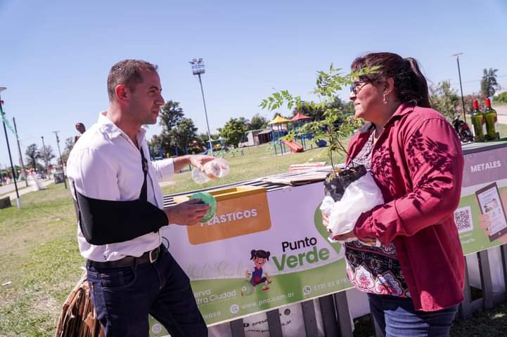 PLAZA: MUNICIPIO LANZÓ LOS PRIMEROS PUNTOS VERDES