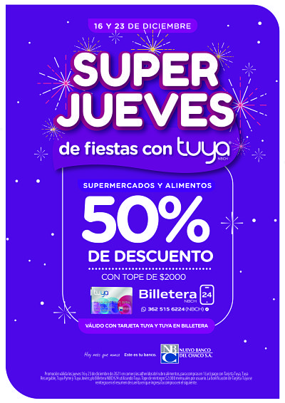 NUEVOS BENEFICIOS PARA APROVECHAR: SUPER JUEVES