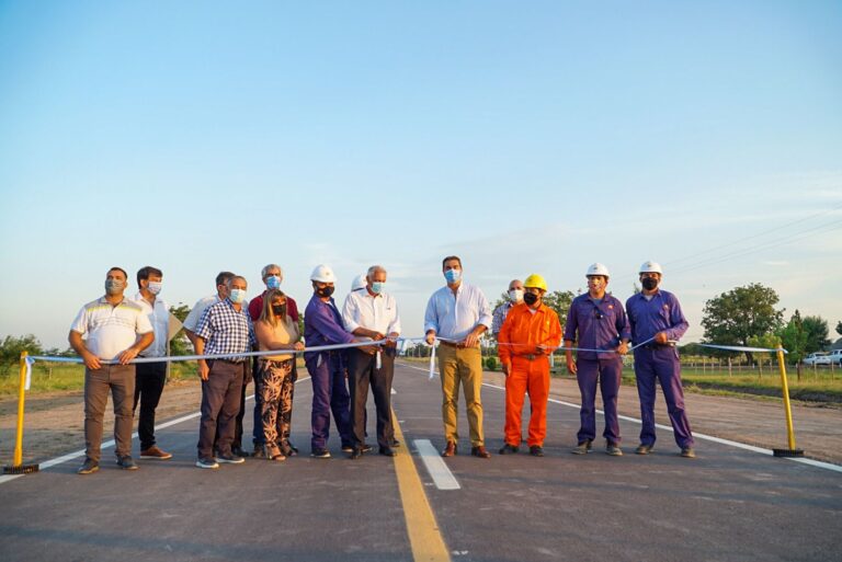 CAPITANICH INAUGURÓ LA OBRA DE ACCESO