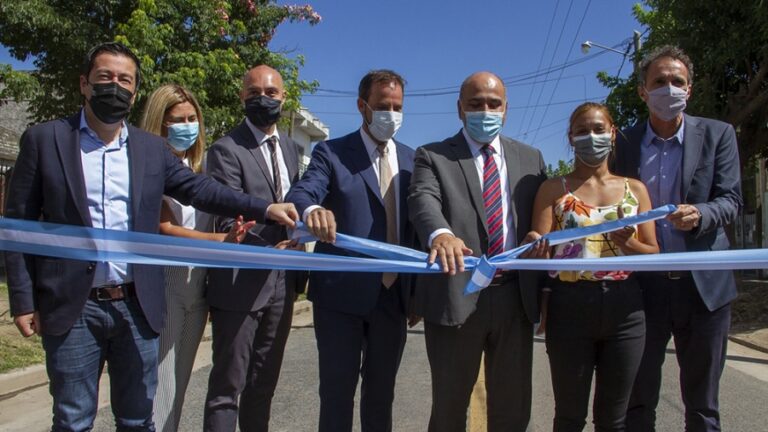 Inauguraron una obra de conexión vial