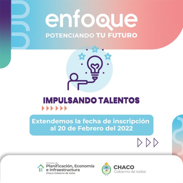 ENFOQUE: SE EXTIENDE LA INSCRIPCIÓN AL PROGRAMA