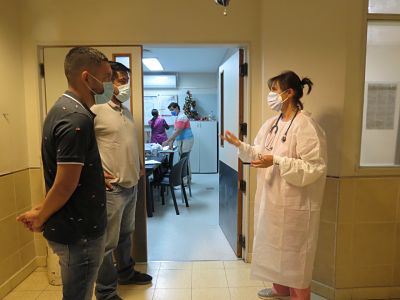 AUTORIDADES DE SALUD RECORRIERON LOS HOSPITALES