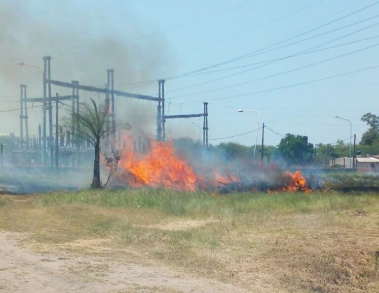 INCENDIO INTENCIONAL DE PASTIZALES, EN LA MIRA