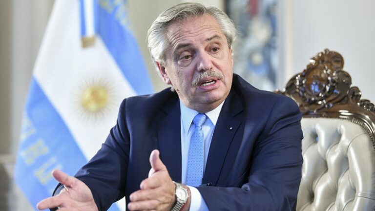 Fernández: «Argentina no tiene amigos