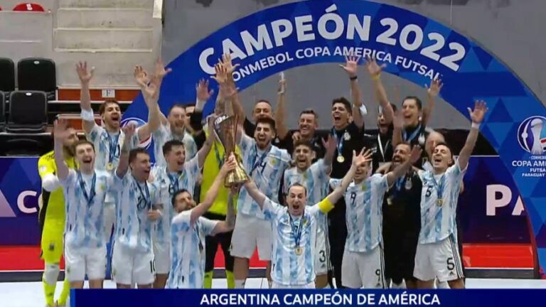 En Asunción.Futsal: Argentina le ganó