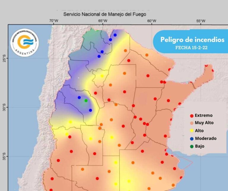 Advertencia: Chaco entre las provincias con “peligro”