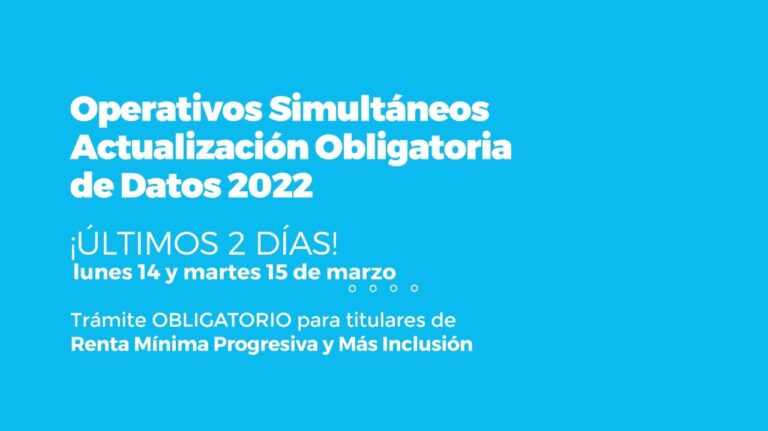 DESARROLLO SOCIAL REALIZA OPERATIVOS