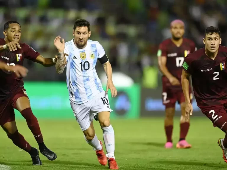 Partido por eliminatorias Argentina-Venezuela