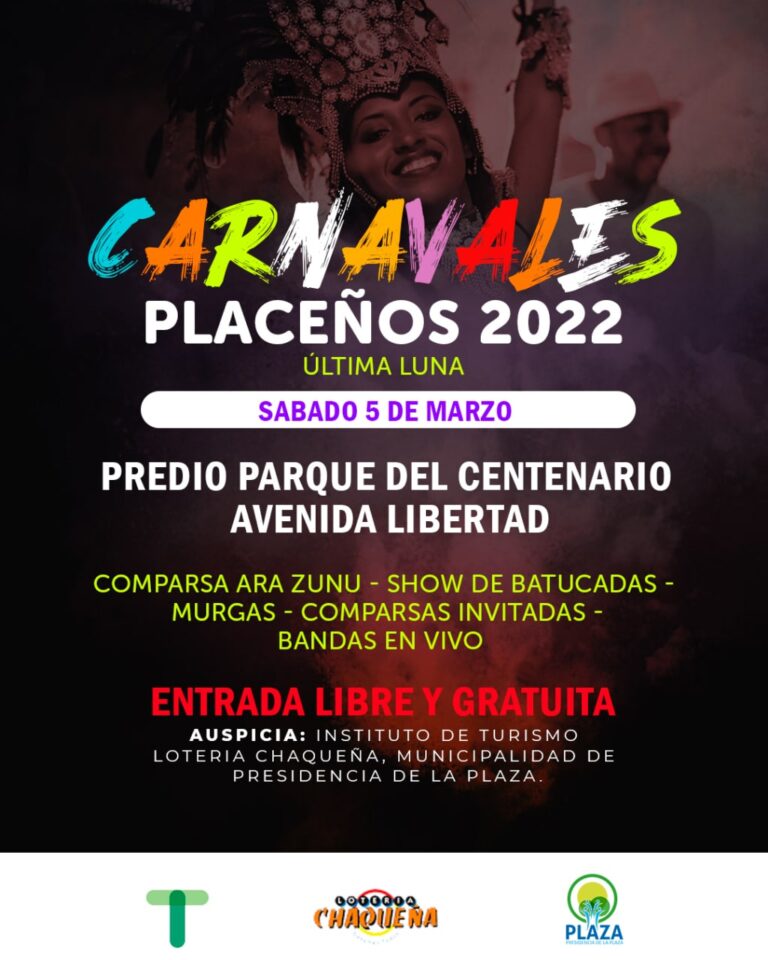 CARNAVALES DEL REENCUENTRO 2022: ESTE FIN