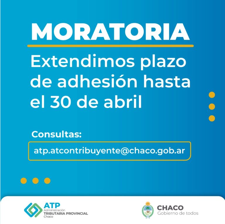 ATP INFORMA LA EXTENSIÓN DEL PLAZO