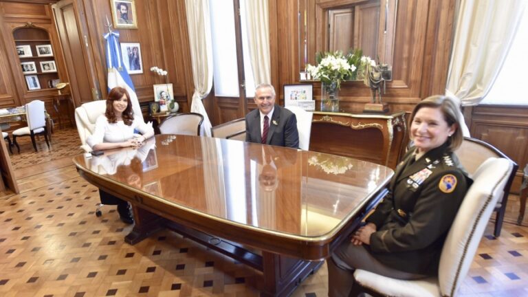 Cristina Fernández se reunió con la jefa
