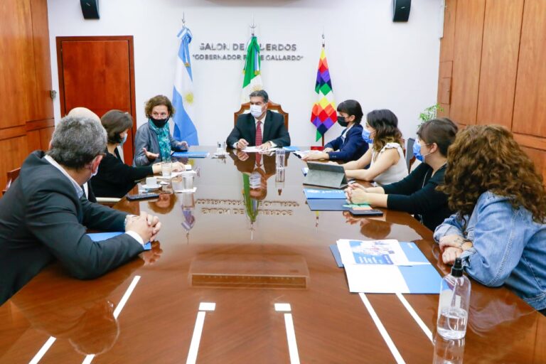 EL GOBIERNO PROVINCIAL Y UNICEF DEFINEN