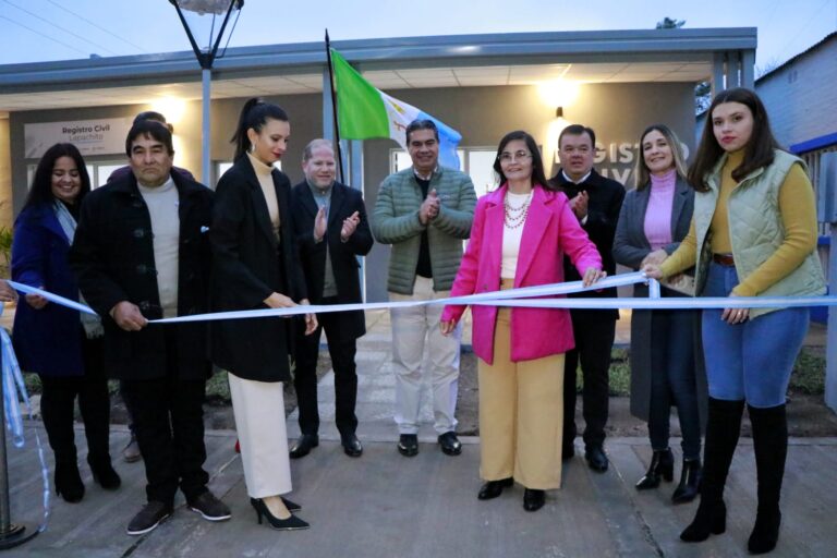 EN LAPACHITO, CAPITANICH INAUGURÓ UN REGISTRO   