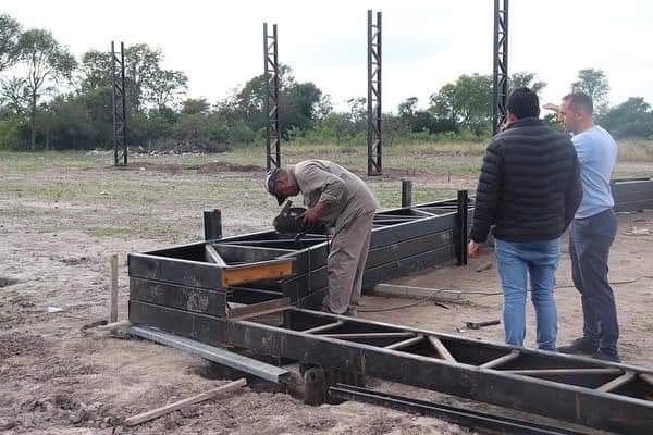 AVANZA  EL NUEVO ESPACIO DEPORTIVO EN QUINTA Nº 38